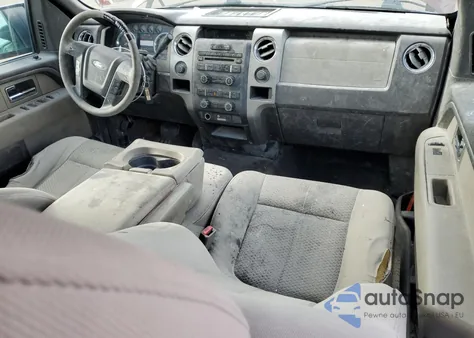 2010 Ford F150 Super Cab from USA, damaged, VIN 1FTEX1E84AFC27048